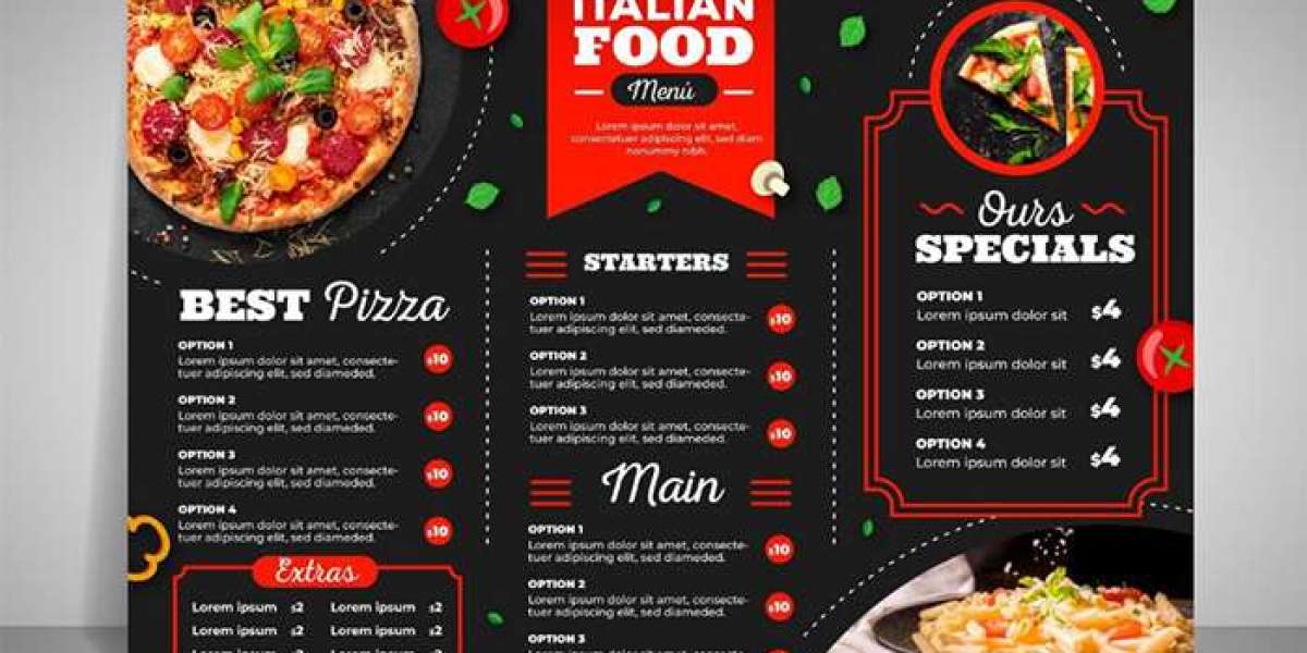 Custom Restaurant Menu Printing London – Let Your Menu Reflect Your Brand