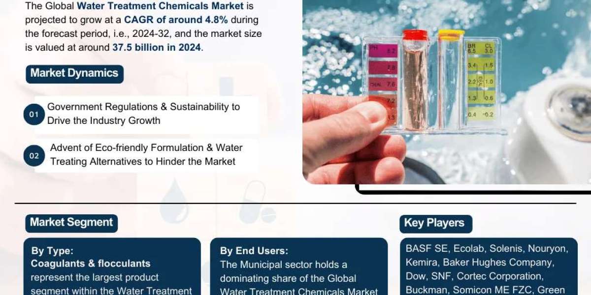 Global Water Treatment Chemicals Industry Overview: Market Trends and Competitive Landscape 2032-2032| The Report Cube