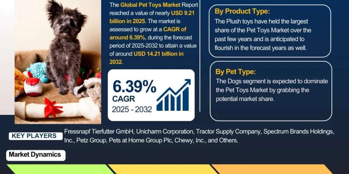 Global Pet Toys Industry Overview: Market Trends and Competitive Landscape 2032-2032| The Report Cube