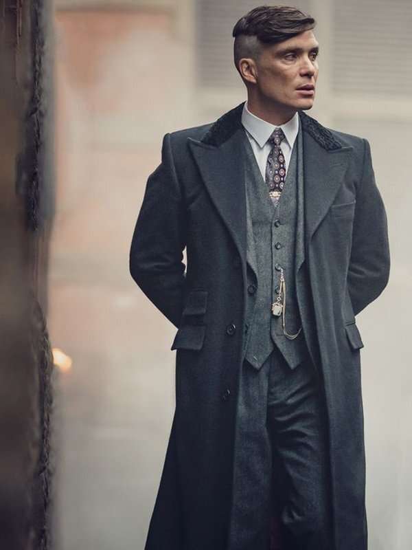 Cillian Murphy Peaky Blinders Black Coat - Shopcelebswear