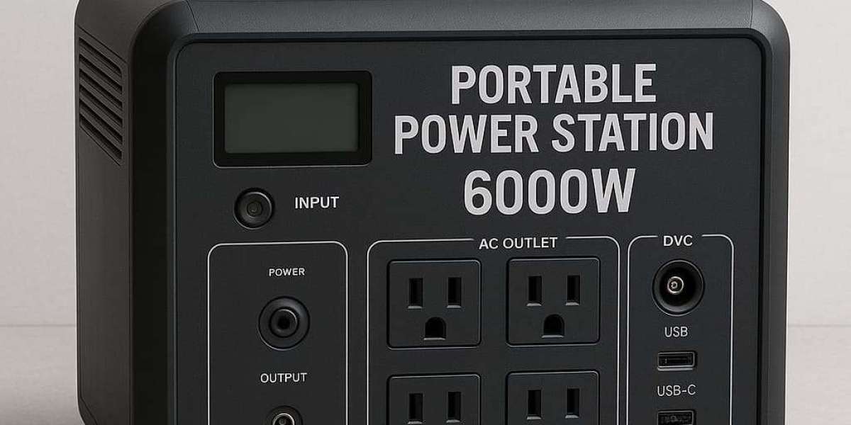 The Ultimate Guide to Portable Power Stations: Unleashing the Power of 6000W