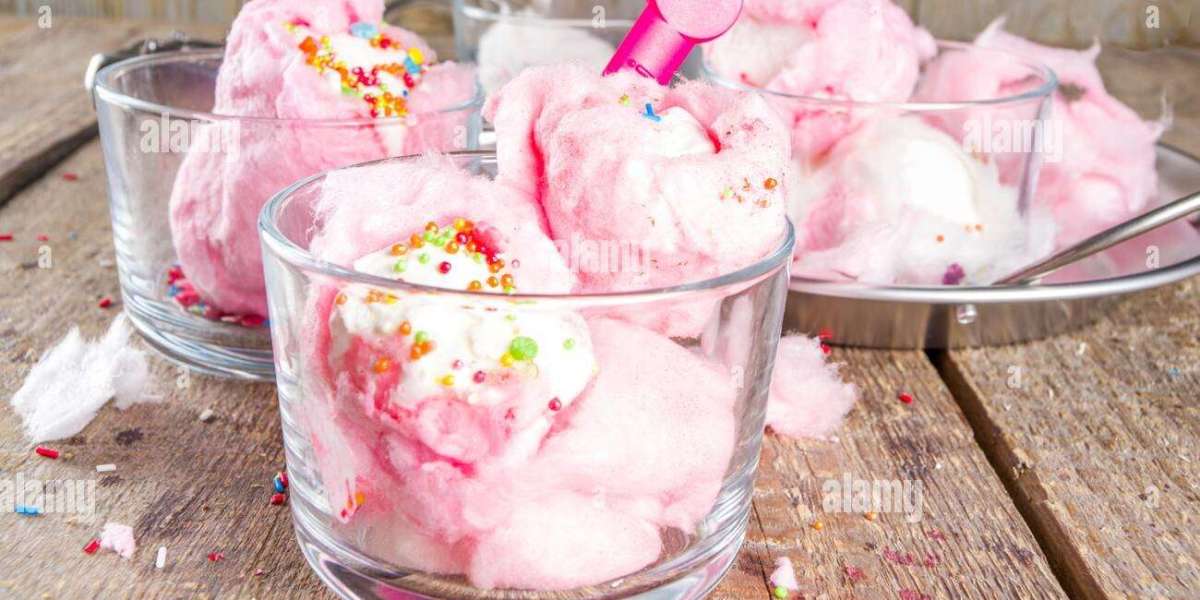 Pink Clouds in a Cone: The Science and Joy of Cotton Candy Ice Cream