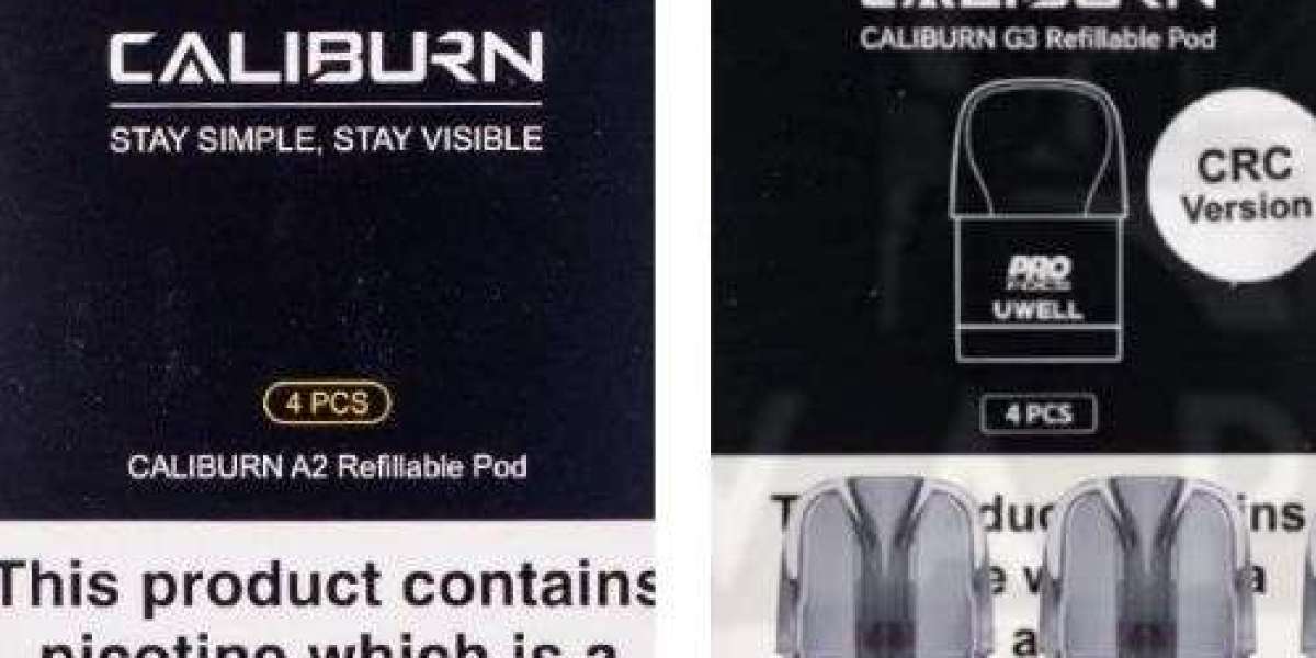 Experience Smooth Vaping with Uwell Caliburn A2 Pods and Uwell Caliburn G3 Pod by Vape Online Store
