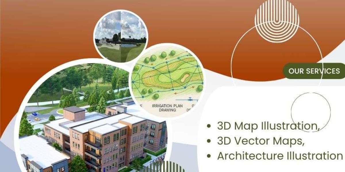 Using 3D Map Illustration in Public Infrastructure Projects