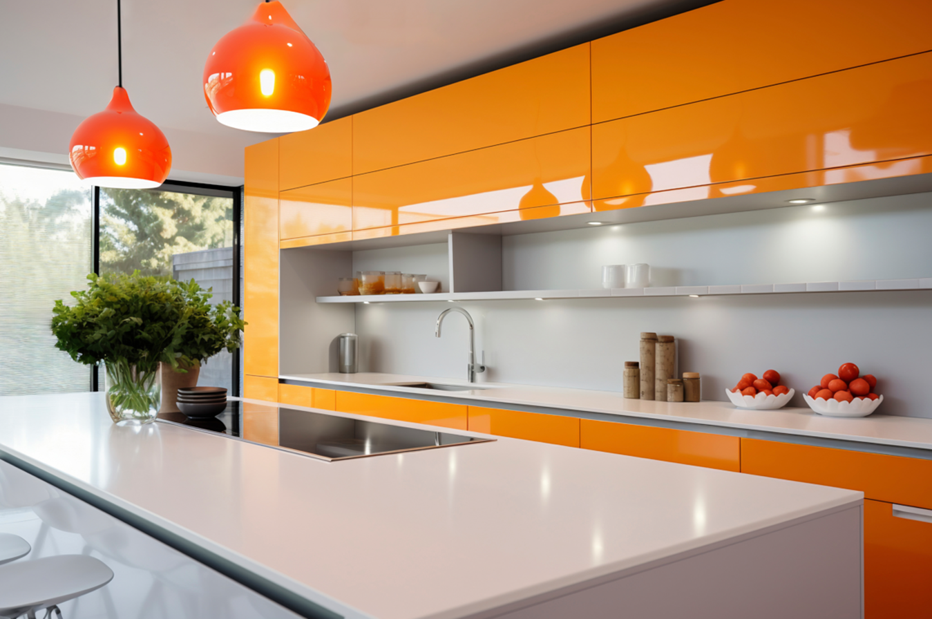 kitchen black marble countertops