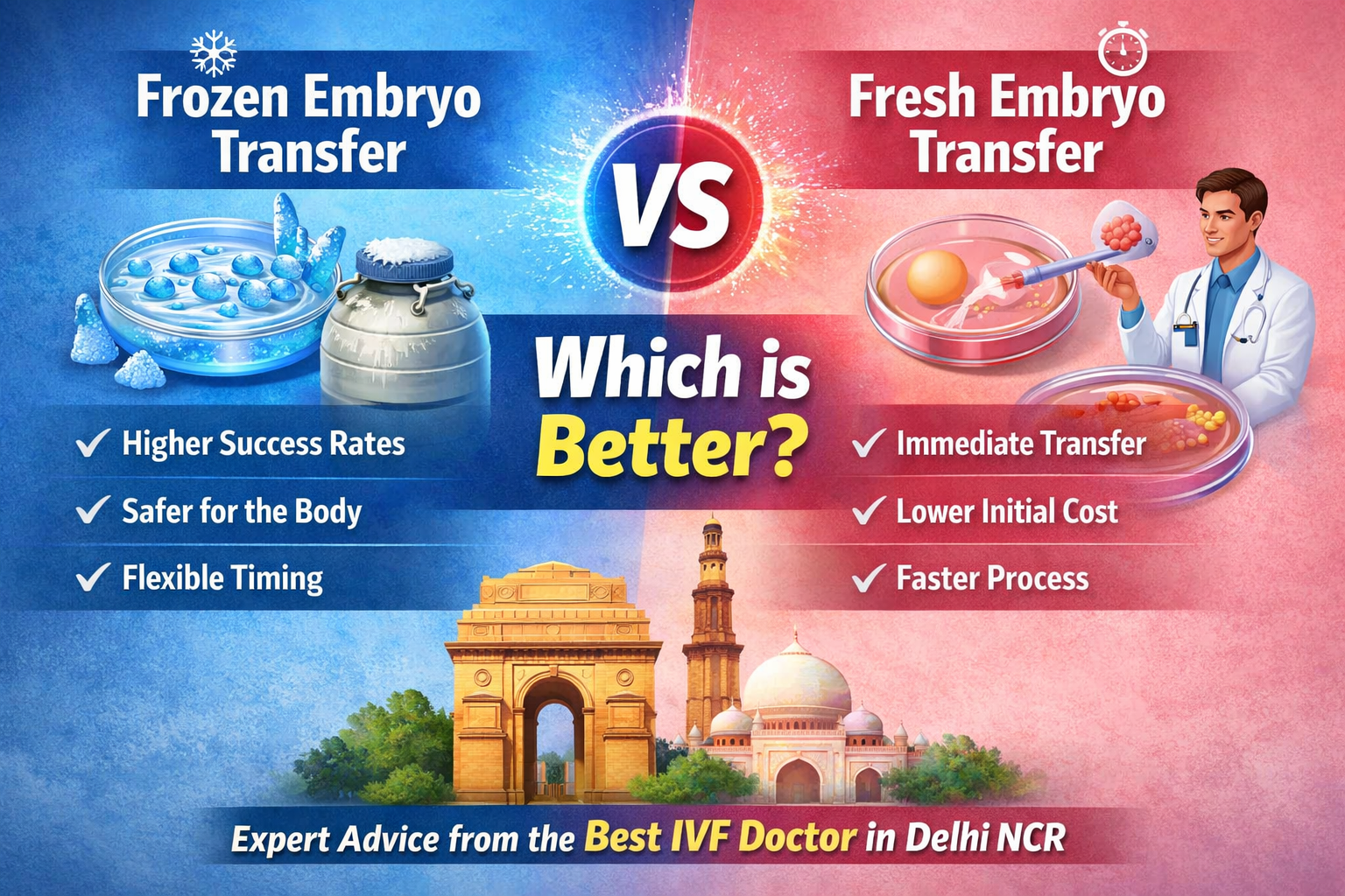 Frozen Embryo Transfer vs Fresh Transfer: Which is Better? |...