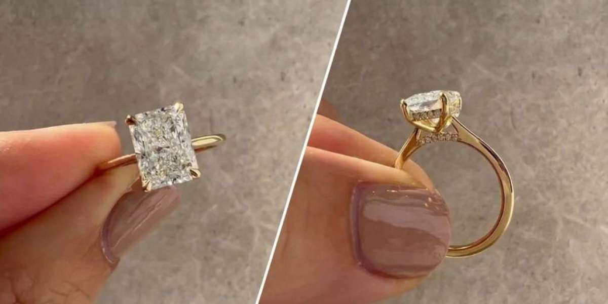 A Modern Twist on Classic Engagement Rings with Hidden Sparkle
