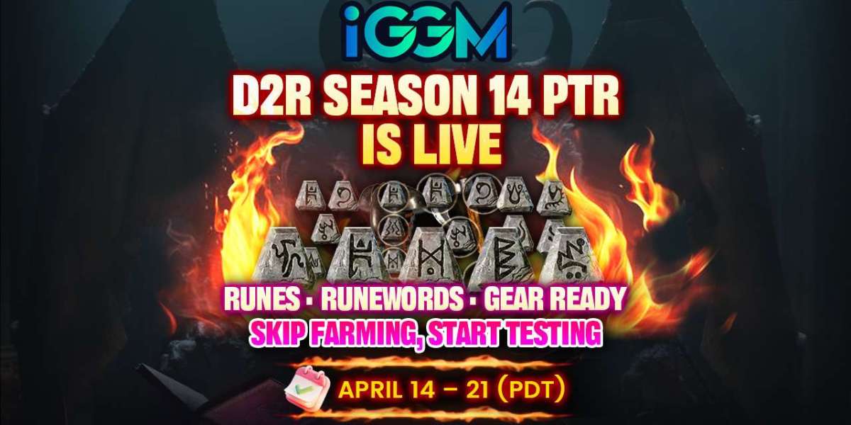 IGGM - Cheap Runes & Runewords Sale for Diablo II: Resurrected PTR 3.2 (Apr 14 - 21)