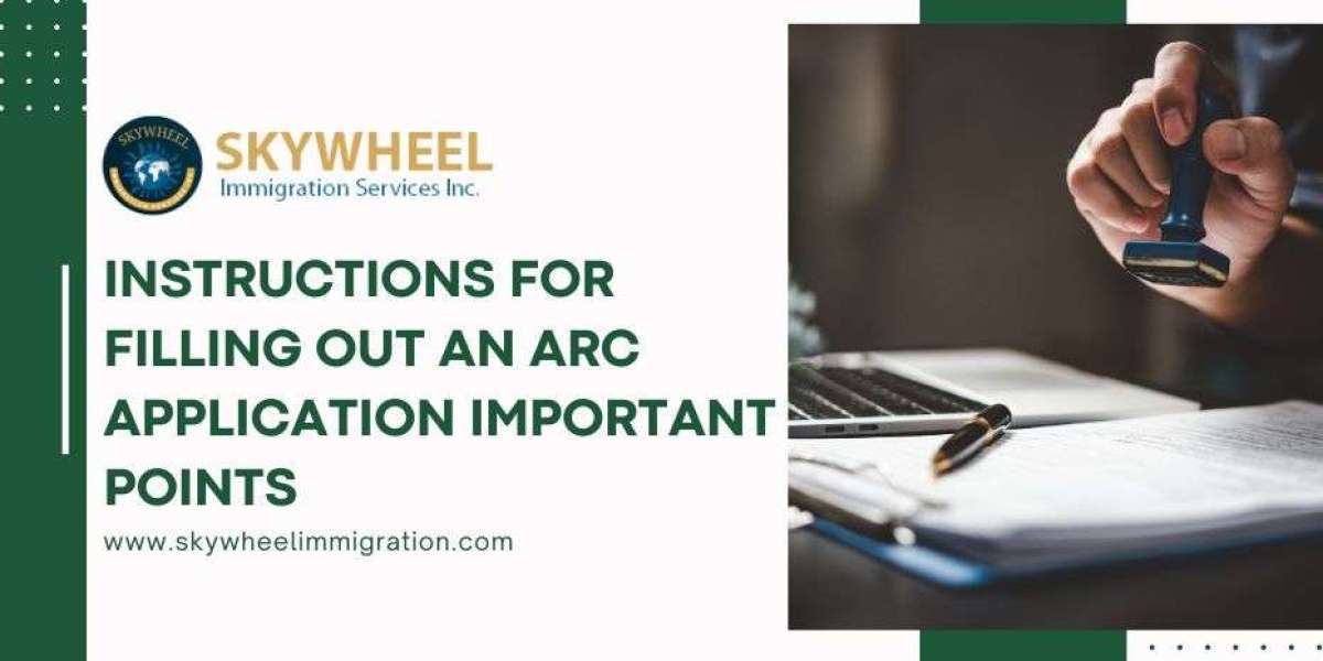 Instructions for Filling out an ARC Application Important Points