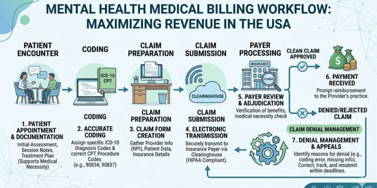 Mental Health Billing in USA: Complete Guide to Accurate Claims, Coding & Revenue Growth