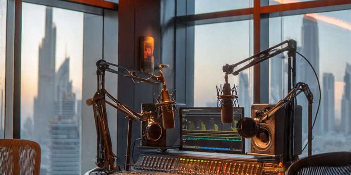 Dubai Podcast Studio in Business Bay for Business Growth