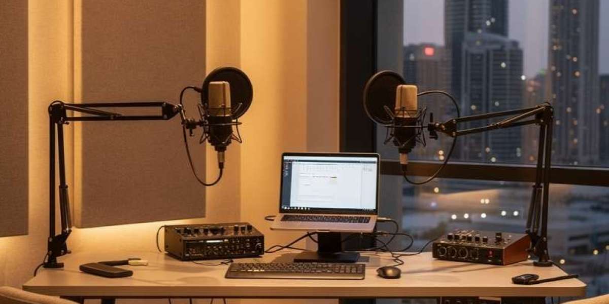 Studio Podcast Dubai Services for Professional Creators