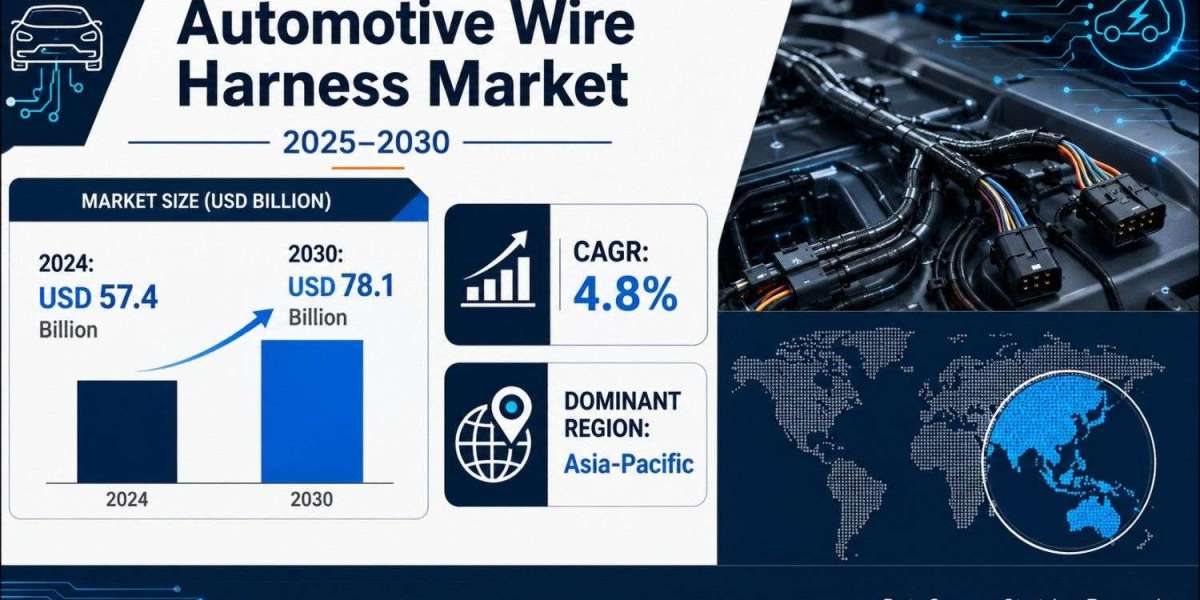 Automotive Wire Harness Market Forecast Reaches USD 78.1 Billion by 2030 on Strong Electronics Demand
