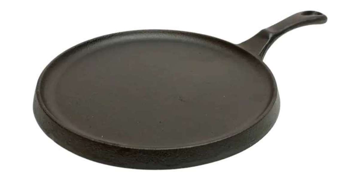 Heat Retention Features of Cast Iron Skillet Grill Pan in Cooking Practice