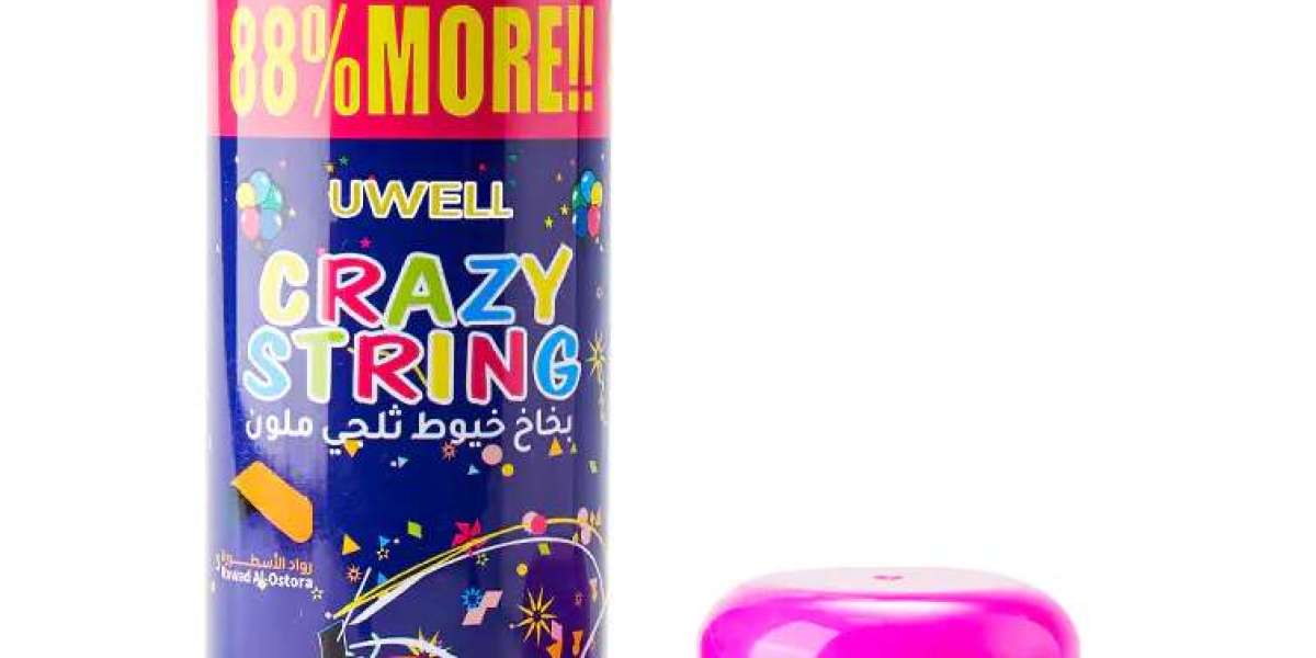 Interactive Decoration with Party String Spray