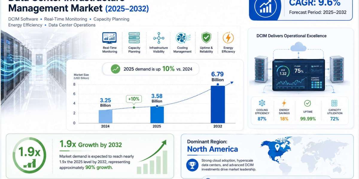 Data Center Infrastructure Management Market Growth to Reach USD 6.79 Billion by 2032 Amid Hybrid IT Expansion