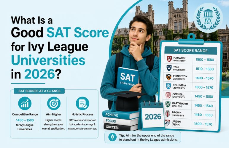 What Is a Good SAT Score for Ivy League Universities in 2026