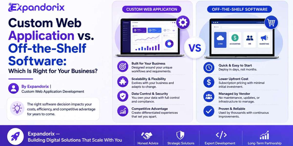 Custom Web Application vs. Off-the-Shelf Software: Which Is Right for Your Business?