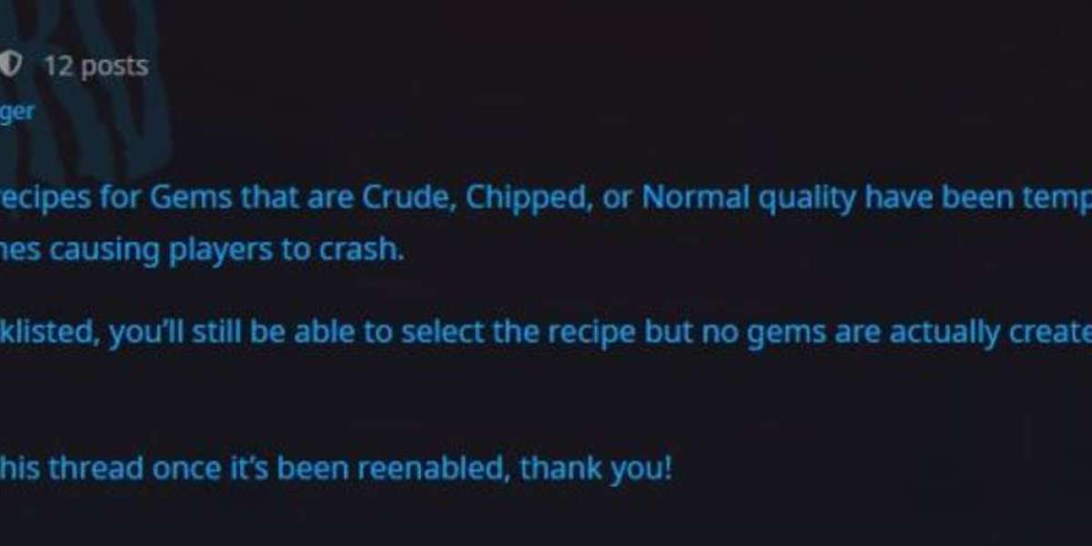 Diablo IV Gem Crafting Crash Bug Confirmed