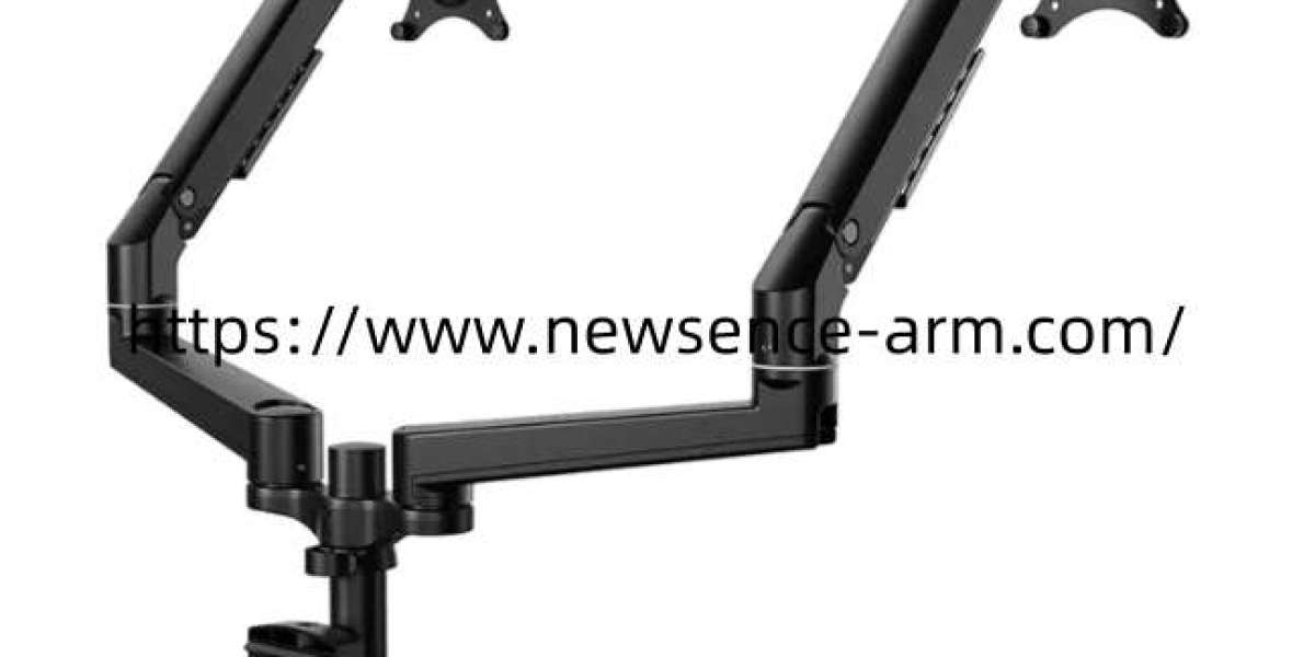 Can Zhida Slat Wall Monitor Mount Support Flexible Daily Office Tasks