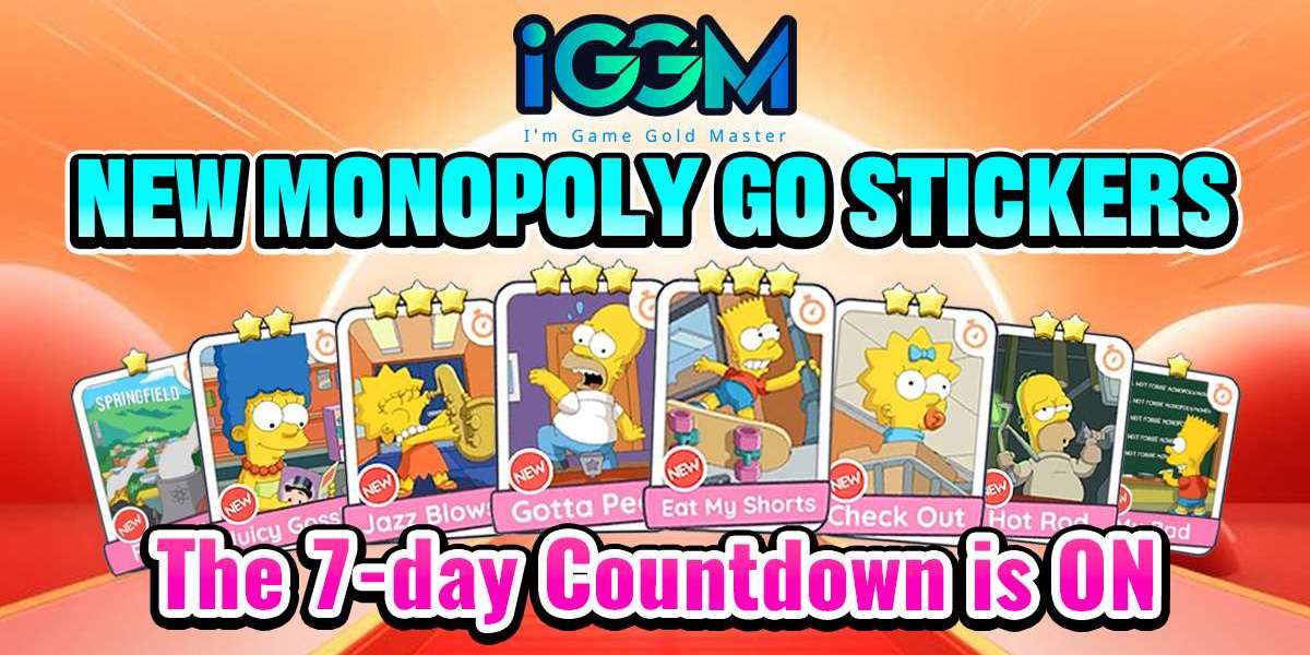 IGGM | Monopoly Go The Simpsons Album New Stickers - 7-day limited-time sale