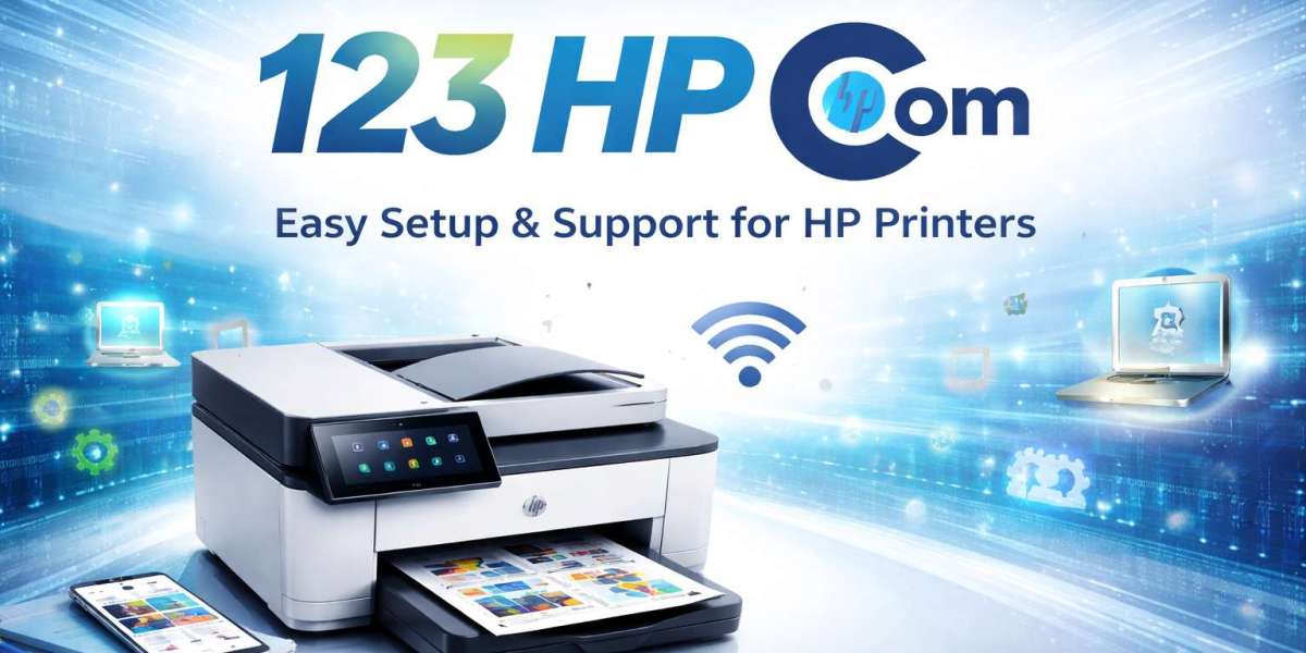 123 HP Com Setup for Windows & Mac – Complete Installation Guide