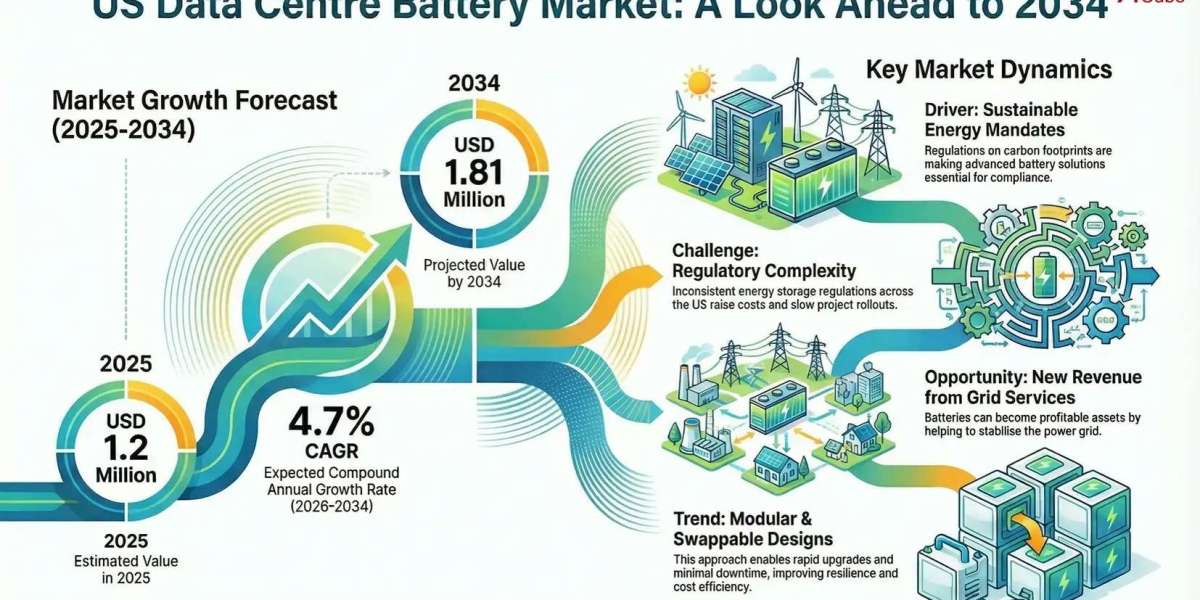 Latest Study Covers US Data Center Battery Sector Share, Value, and Long-Term Growth Outlook