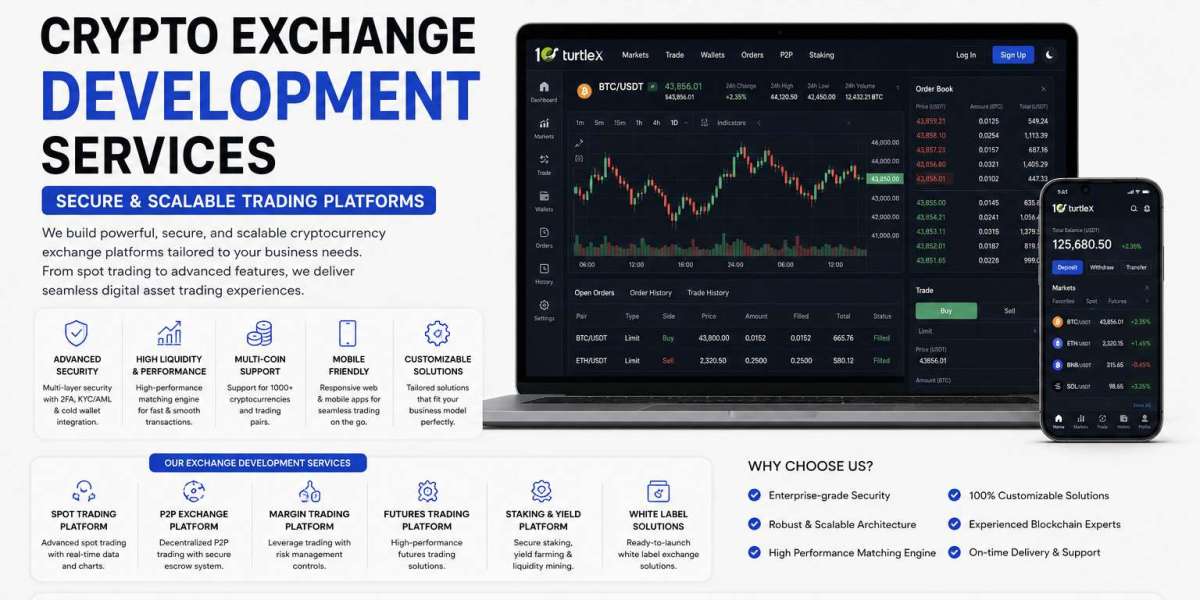 Crypto Exchange Development Services | Secure & Scalable Trading Platforms