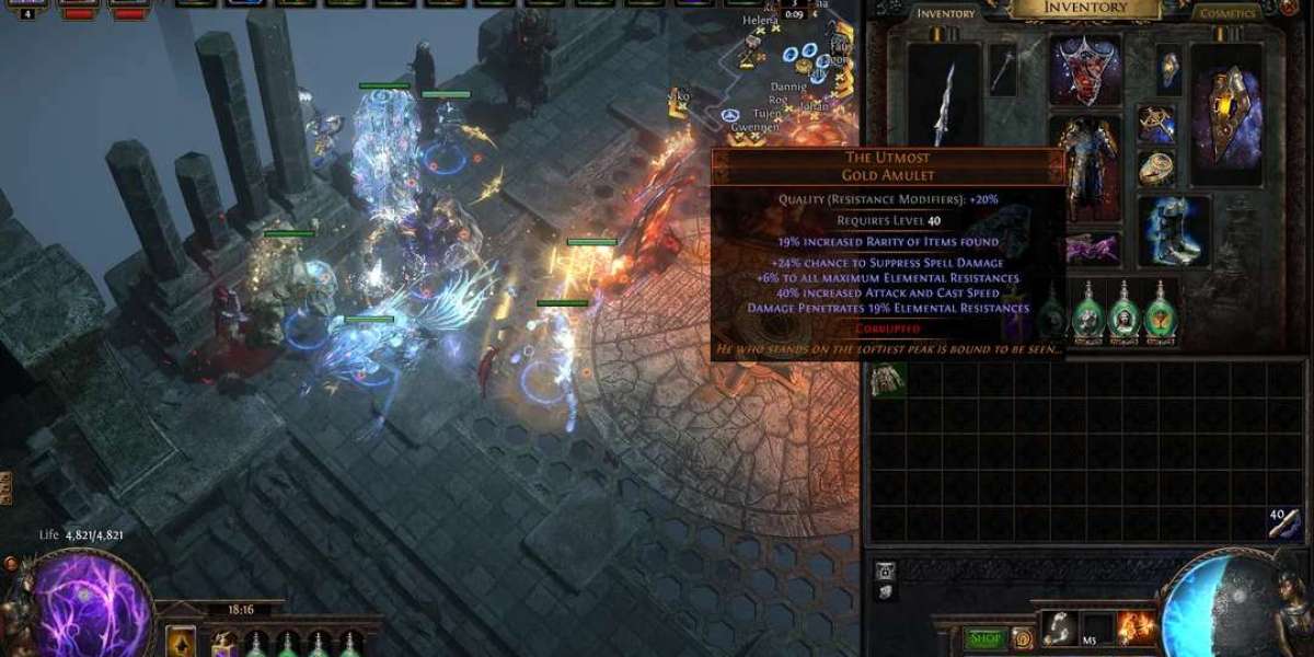 MMOexp Path of Exile: How to Create a Powerful Endgame Elder-Shaper Weapon