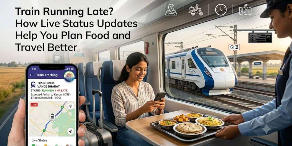 Train Running Late? How Live Status Updates Help You Plan Food and Travel Better