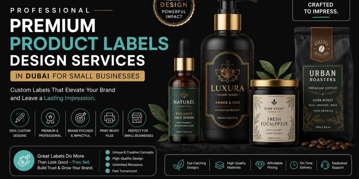 Professional Premium Product Labels Design Services in Dubai for Small Businesses