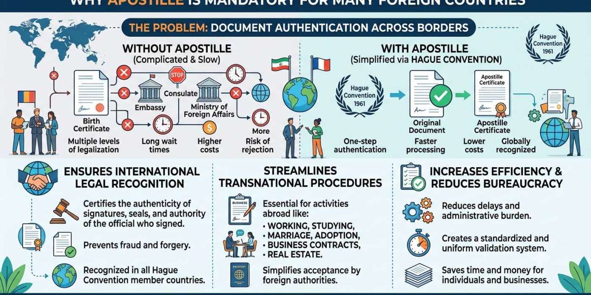 Why Apostille Is Mandatory for Many Foreign Countries