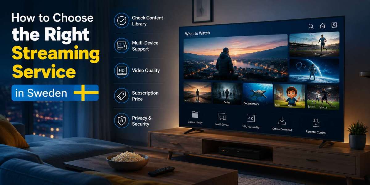 How to Choose the Right Streaming Service in Sweden