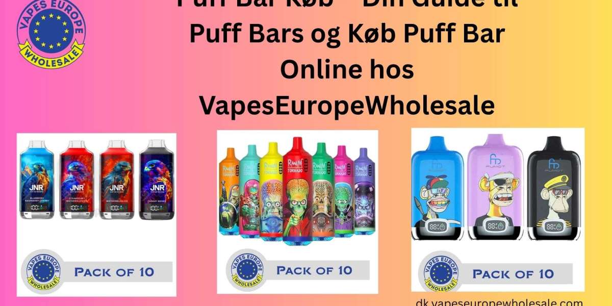 Puff Bar Køb – Din Guide til Puff Bars og Køb Puff Bar Online hos VapesEuropeWholesale