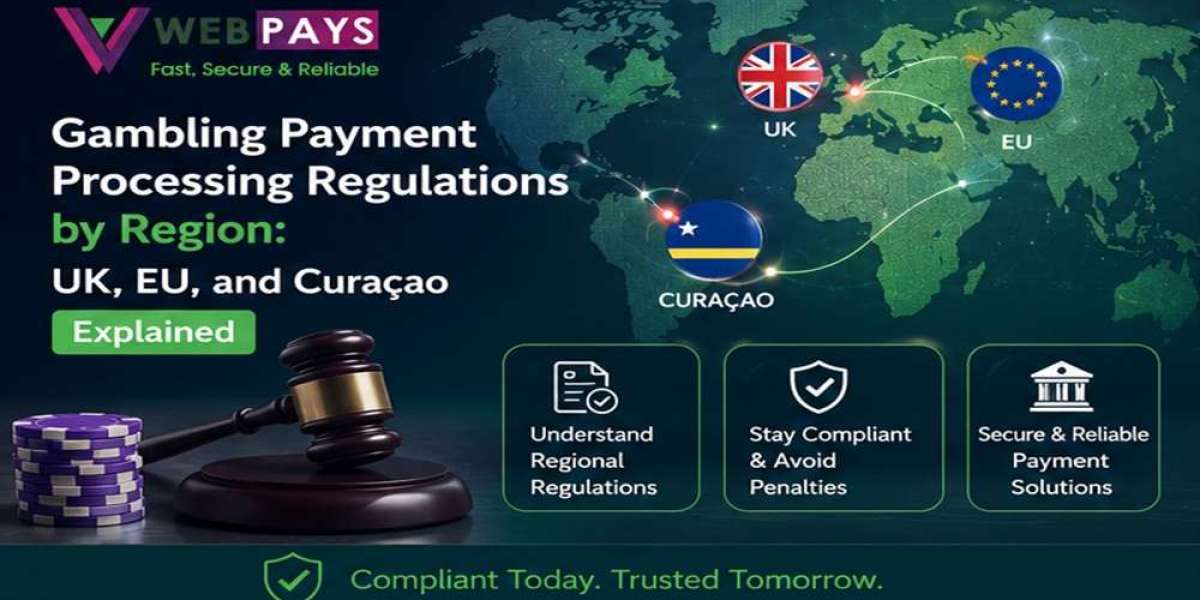 Gambling Payment Processing Regulations by Region: UK, EU, and Curaçao Explained