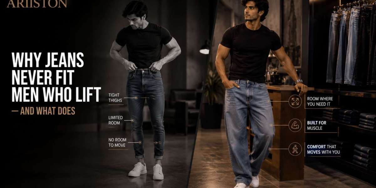 Why Jeans Never Fit Men Who Lift — And What Does