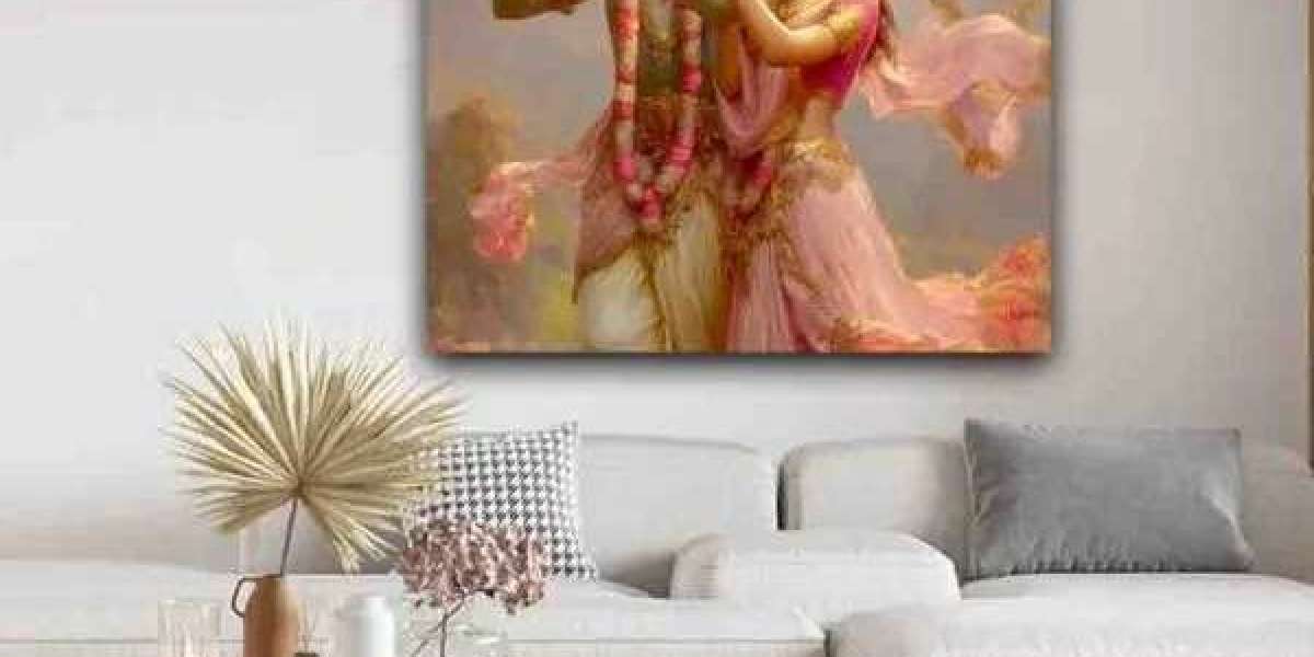 Radha Krishna Photo Frame: Add Divine Beauty and Elegance to Your Home Décor