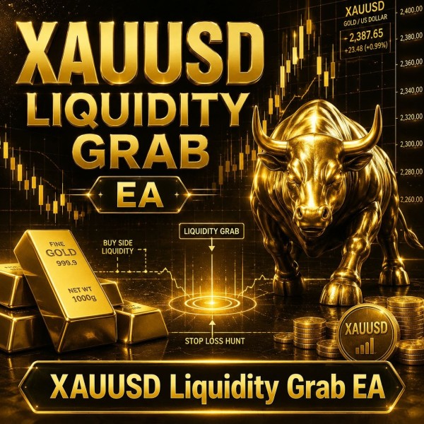 XAUUSD Liquidity Grab EA v2.0 MT5 - AtomFX Store