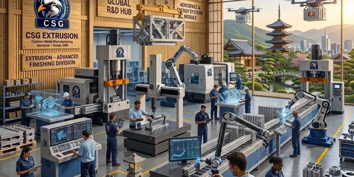 Precision Metal Manufacturing Company in Dubai, UAE – CSG Extrusion