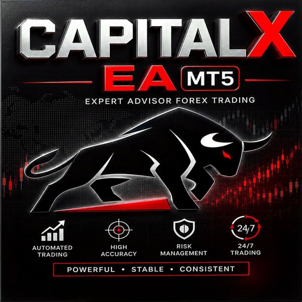 CAPITAL X EA v1.8 MT5 + Presets - AtomFX Store
