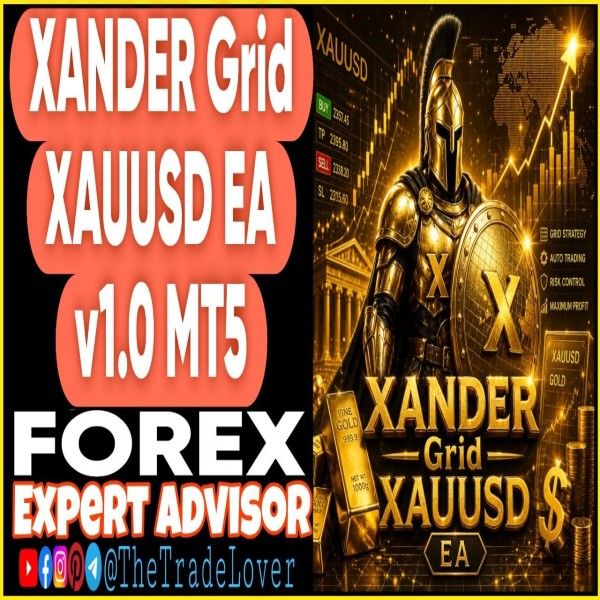 XANDER Grid XAUUSD EA v1.0 MQ5 Source Code (Works on Build 6061) | Forex Robot | MT5 Expert Advisor - The Trade Lovers