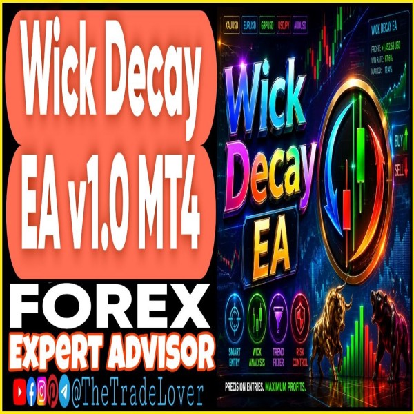 Wick Decay EA v1.0 MT4 (Works on Build 1471) | Forex Robot | MT4 Expert Advisor - The Trade Lovers