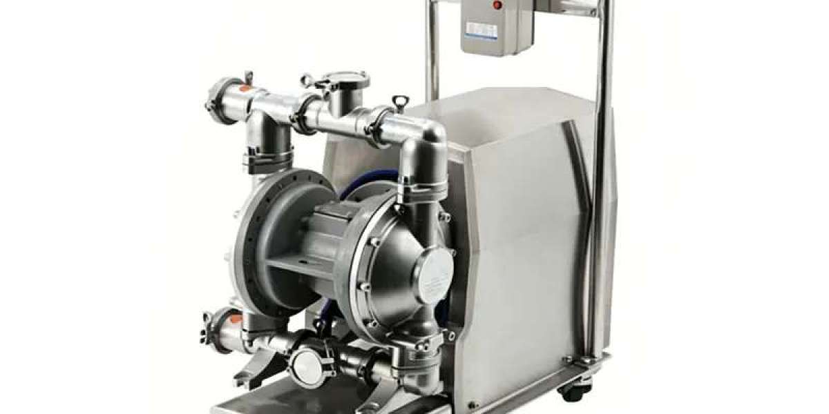 Mobile Diaphragm Pump for Industrial Fluid Handling