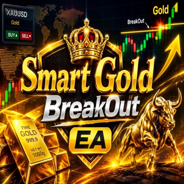 Smart GOLD Breakout EA v1.0 MT5 - AtomFX Store