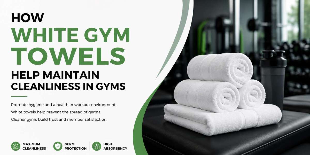 How White Gym Towels Help Maintain Cleanliness in Gyms