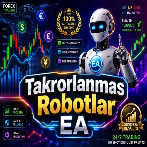 Takrorlanmas Robotlar EA v4.0 MT5 - AtomFX Store