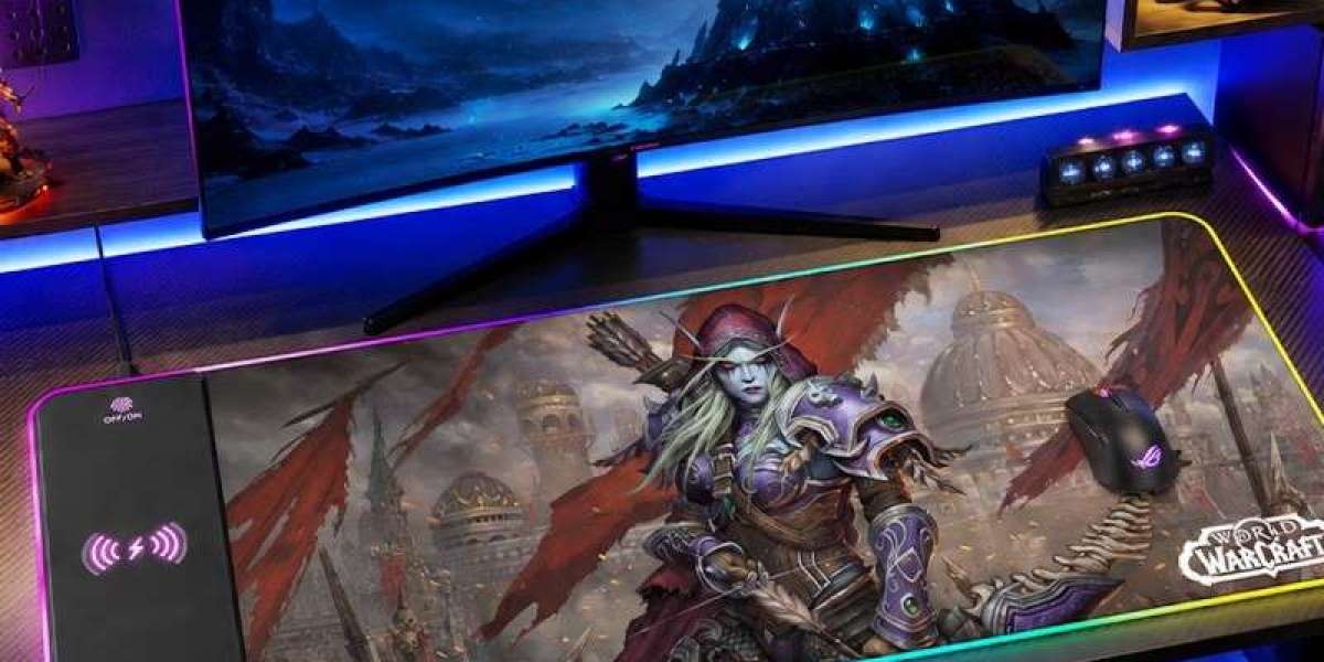 Iowa Gamer Review: Sylvanas Windrunner RGB Wireless Charging Desk Mat Perfectly Matches My Horde Gaming Setup