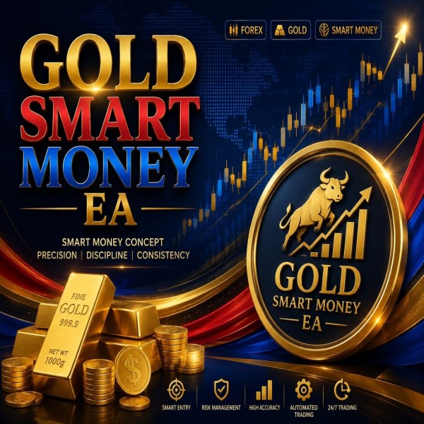 Gold Smart Money EA v3.0 MT5 - AtomFX Store