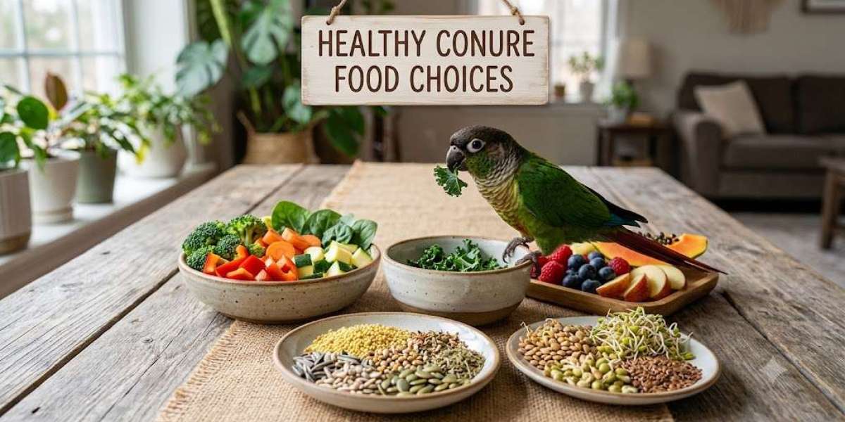 Healthy Conure Food Choices Every Bird Owner Should Know
