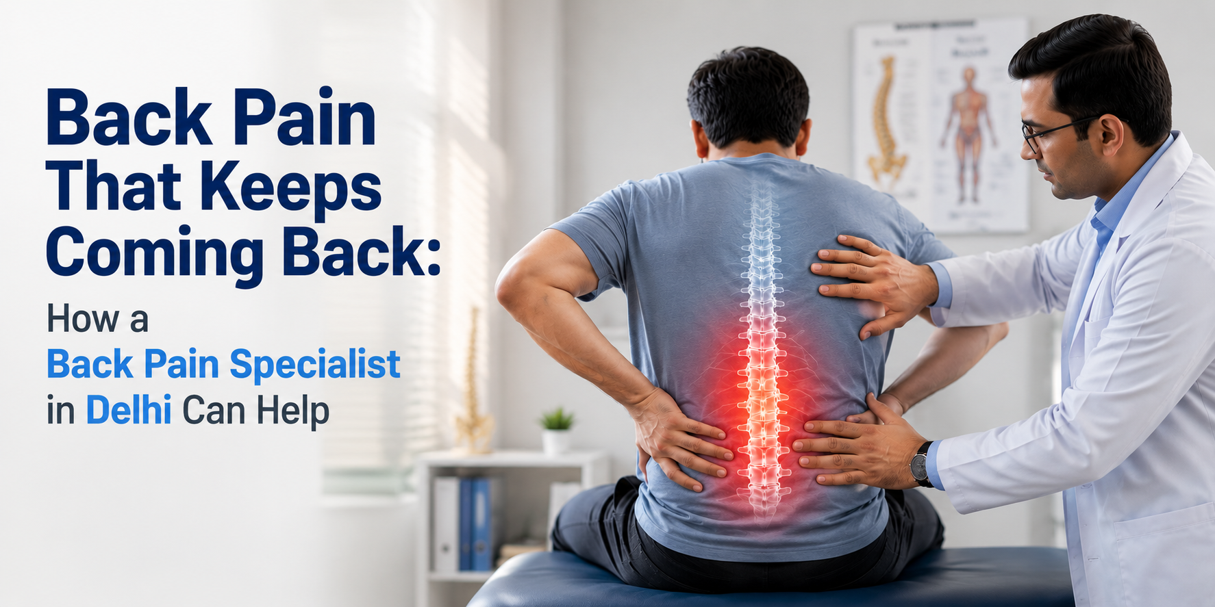 Back Pain That Keeps Coming Back: How a Back Pain Specialist in Delhi Can Help